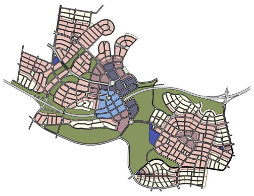 New Transit-Served Regional Center/Eco-Town, Queensland, AU